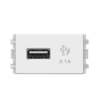 Mặt hạt , công tắc Zencelo A 8431USB-WE